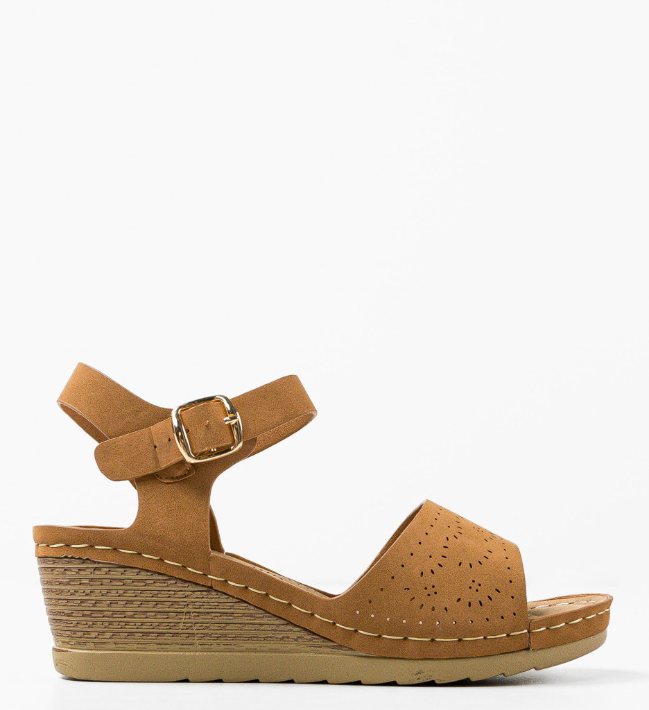 Sandale dama Padmor Camel - 4 | YEO