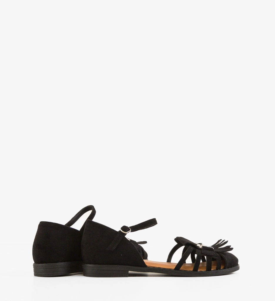 Sandale dama Rafalia Negre - 2 | YEO