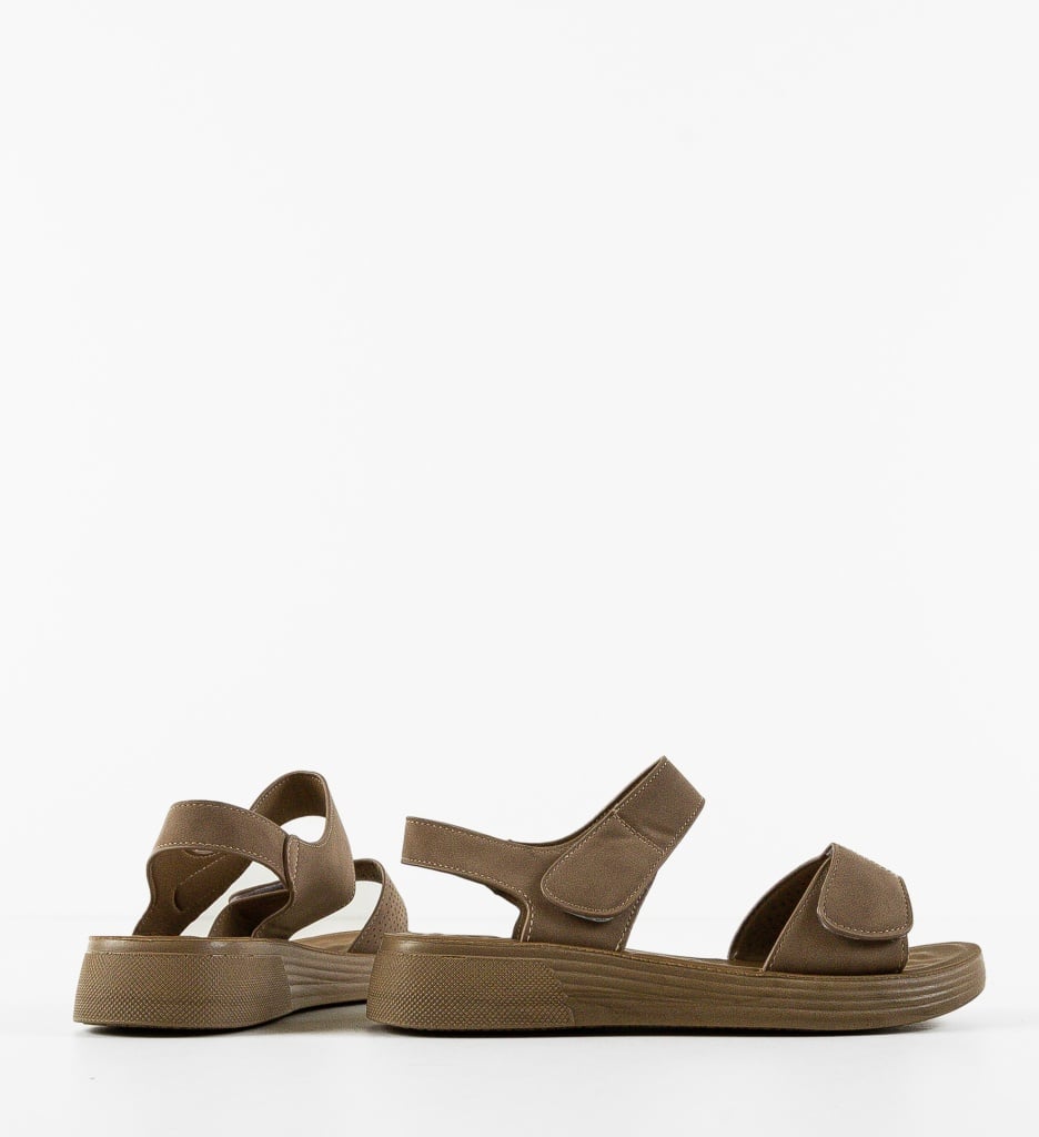 Sandale dama Temple Khaki - 3 | YEO