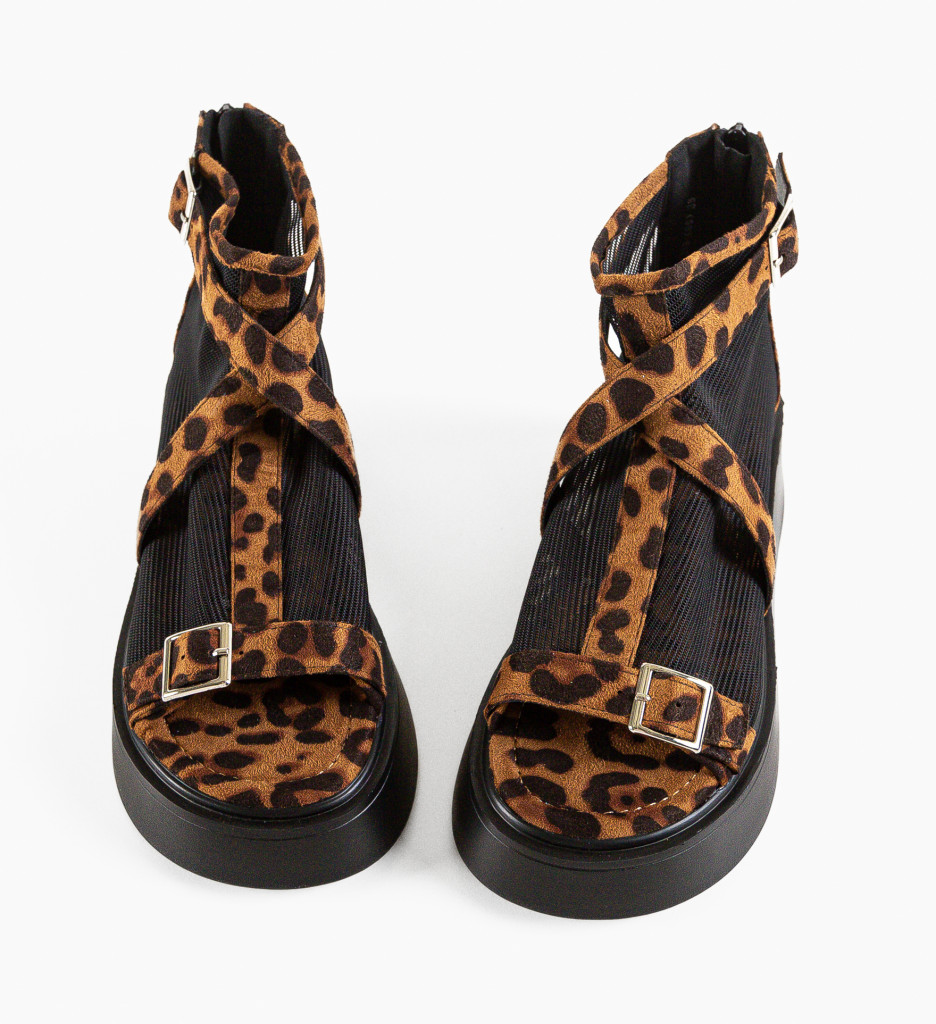 Sandale dama Tomila Animal Print - 5 | YEO