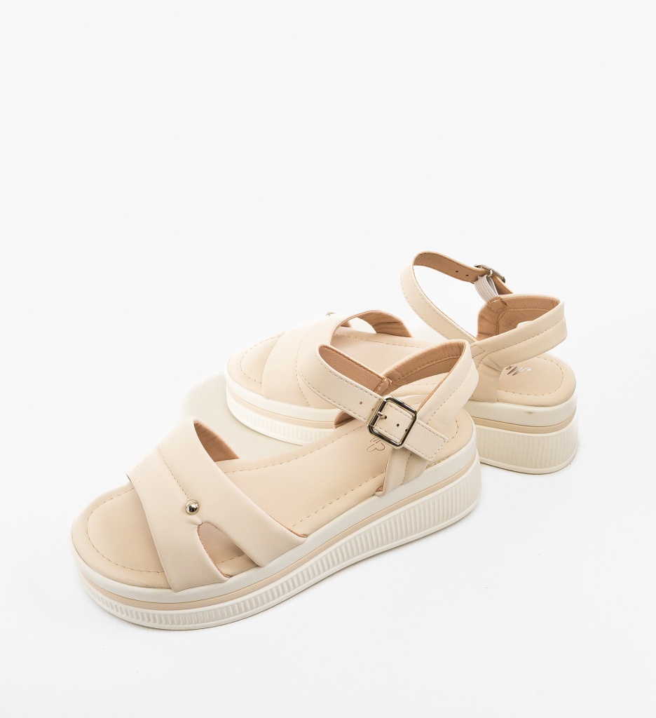 Sandale dama Ungrelya Bej - 2 | YEO