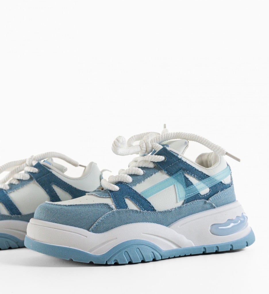 Sneakers dama Ametist Albastri - 5 | YEO