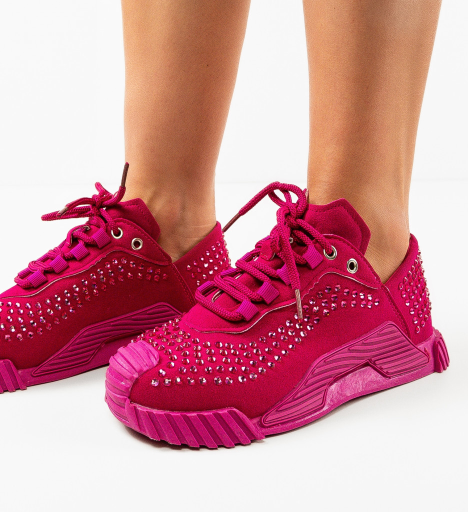 Sneakers dama Aristom Fuchsia - 2 | YEO