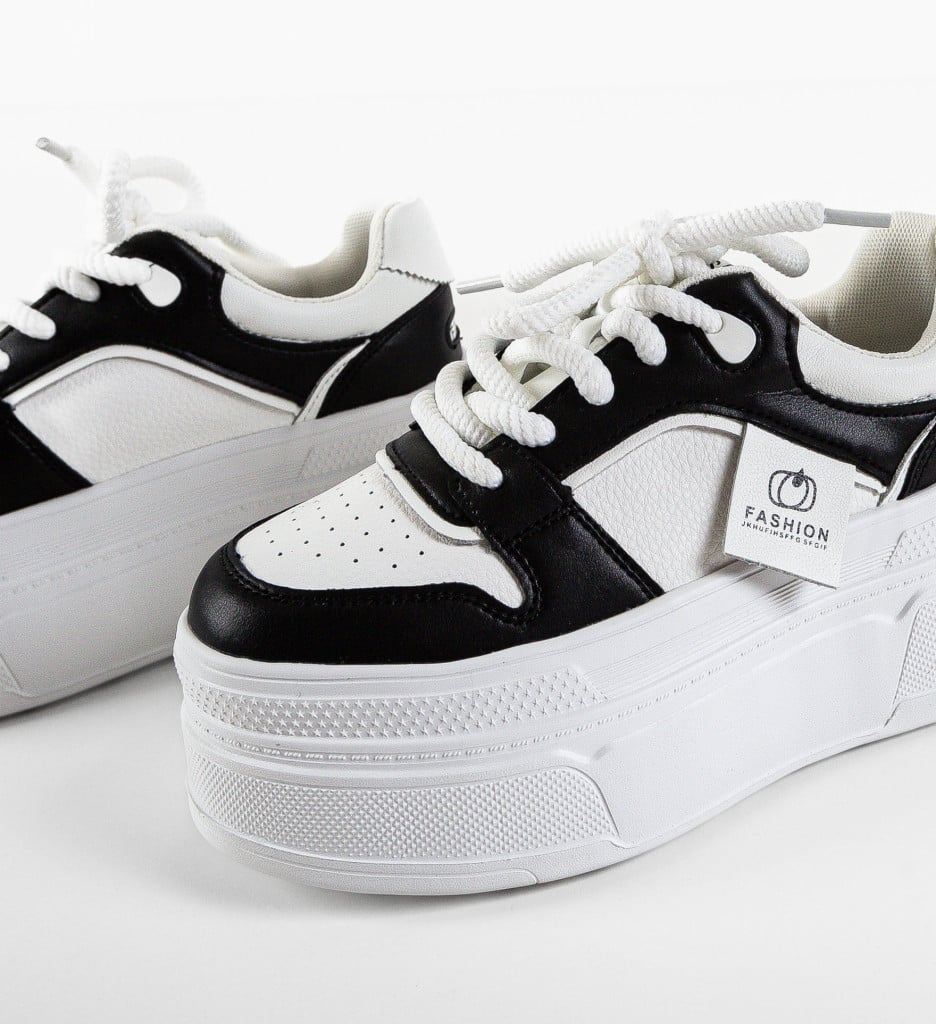 Sneakers dama Bashi Negri - 5 | YEO