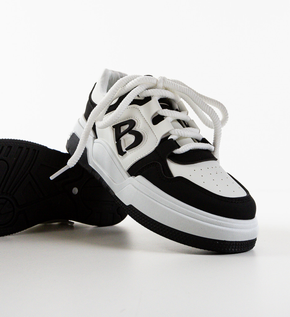 Poze Sneakers dama Bebybe Negri DePurtat