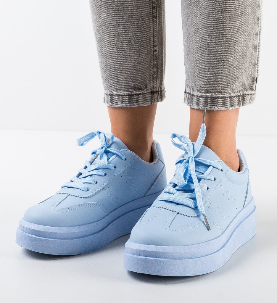 Sneakers dama Bjorn Albastri - 1 | YEO