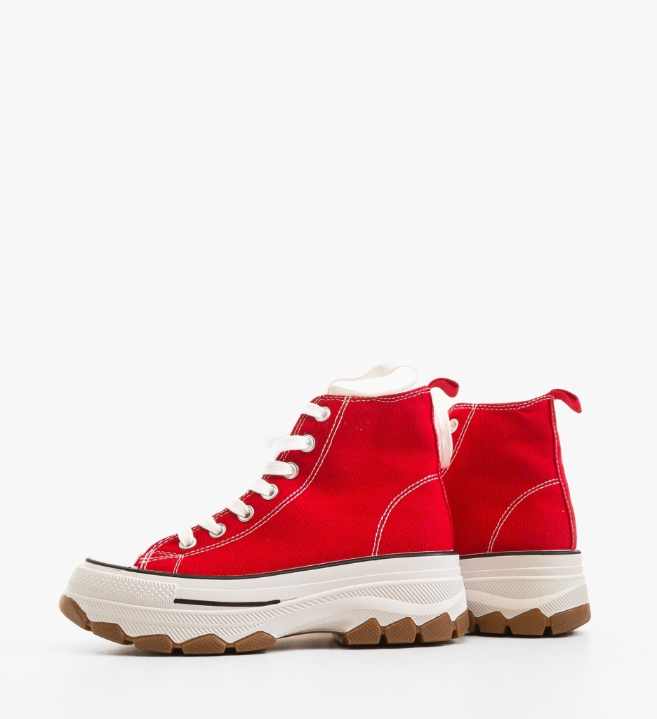 Sneakers dama Blait Rosii - 4 | YEO