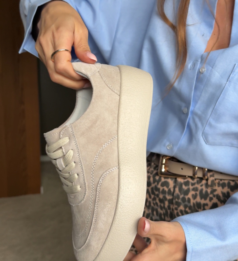 Sneakers dama Brittni Gri