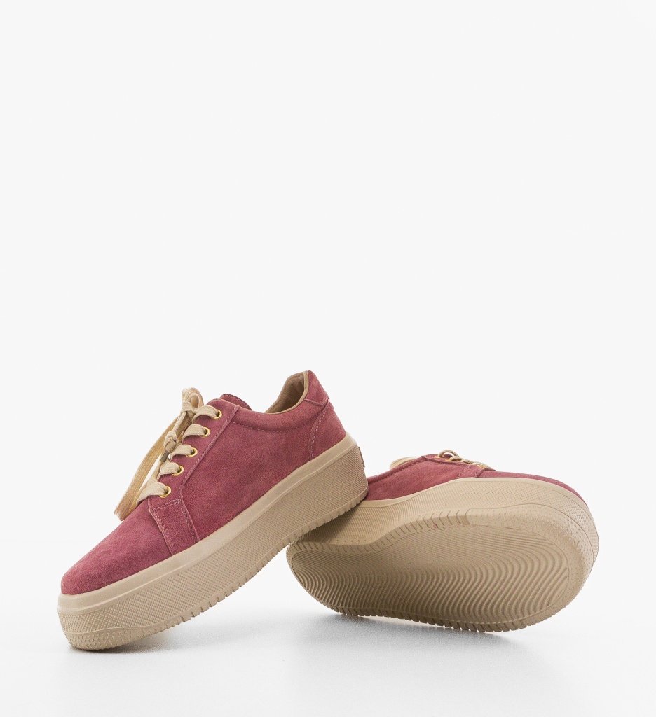 Sneakers dama Daravo Fuchsia - 5 | YEO