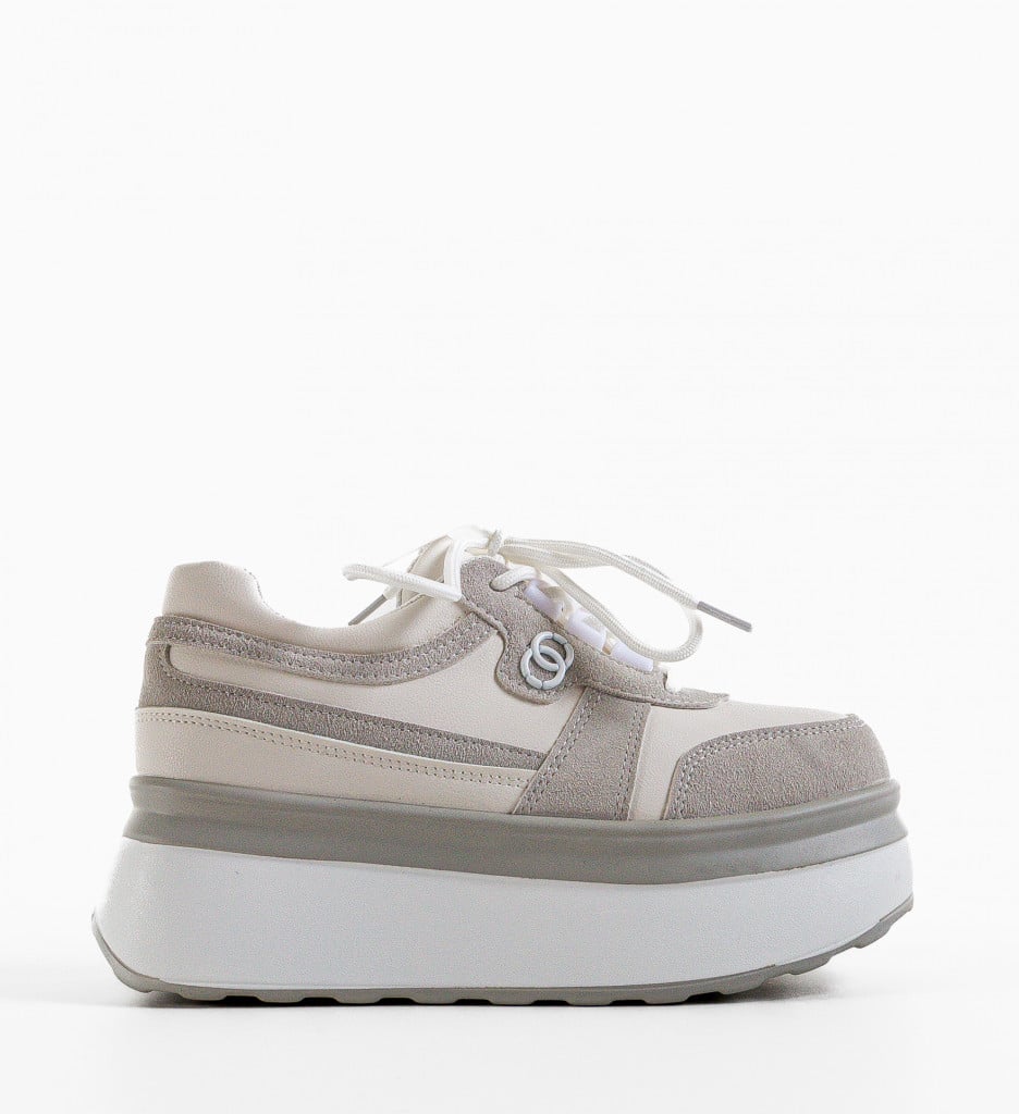 Sneakers dama Dystrilor Gri - 3 | YEO