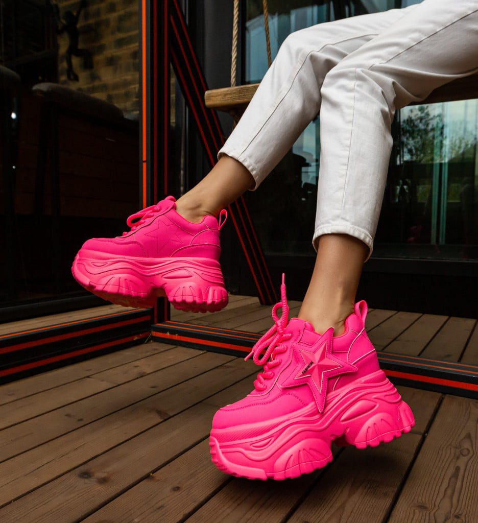 Sneakers dama Ezhil Fuchsia