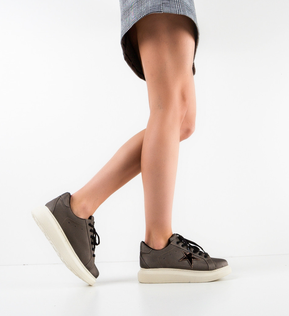 Sneakers dama Feet Gri - 1 | YEO