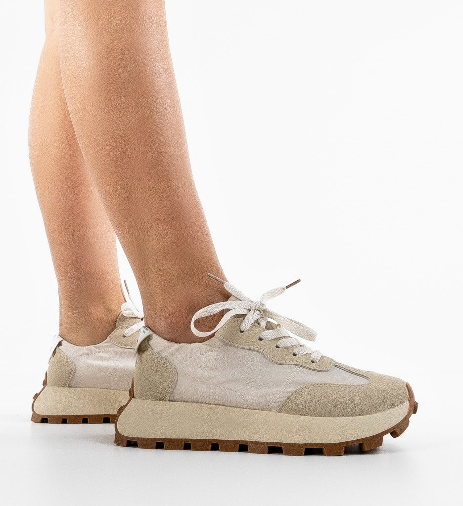 Sneakers dama Galant Bej - 1 | YEO