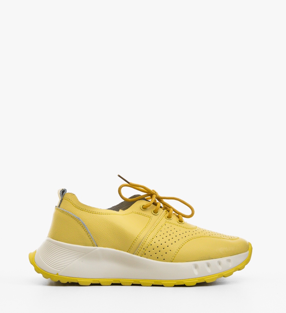 Sneakers dama Horazia Galbeni - 5 | YEO