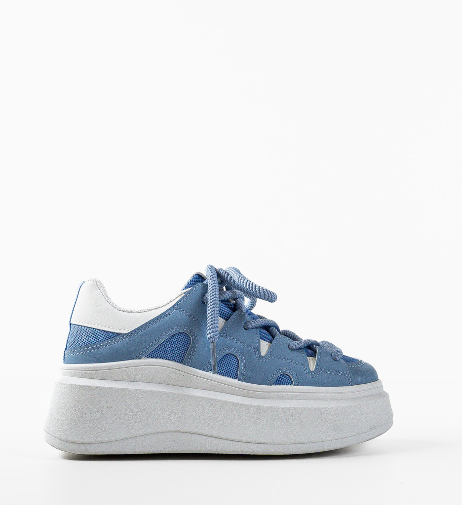 Sneakers dama Illinois Albastri - 3 | YEO