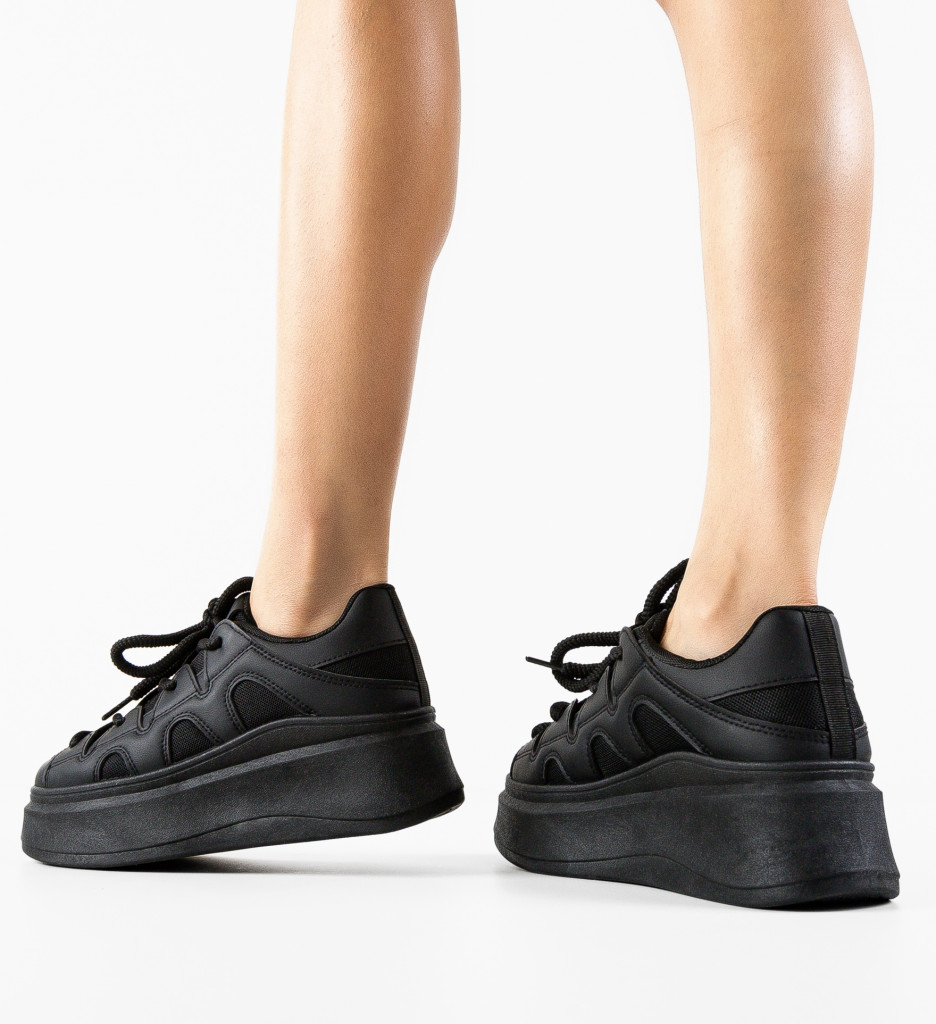 Sneakers dama Illinois Negri - 1 | YEO