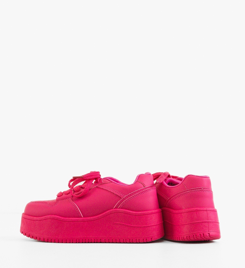 Sneakers dama Kramy Fuchsia - 4 | YEO