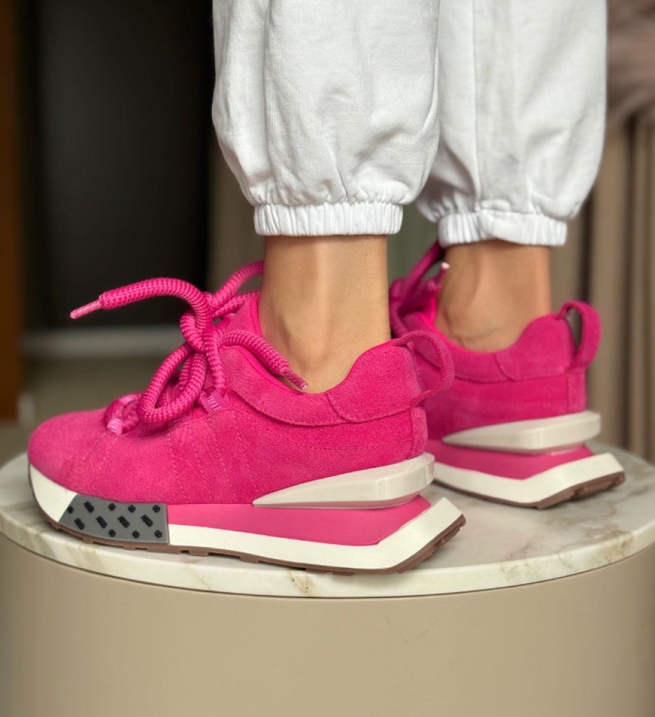 Sneakers dama Merle Fuchsia - 1 | YEO