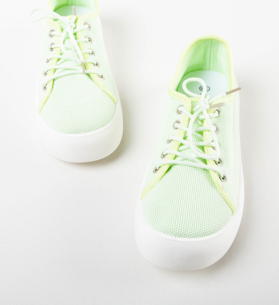 Sneakers dama Miruna Verzi - 3 | YEO