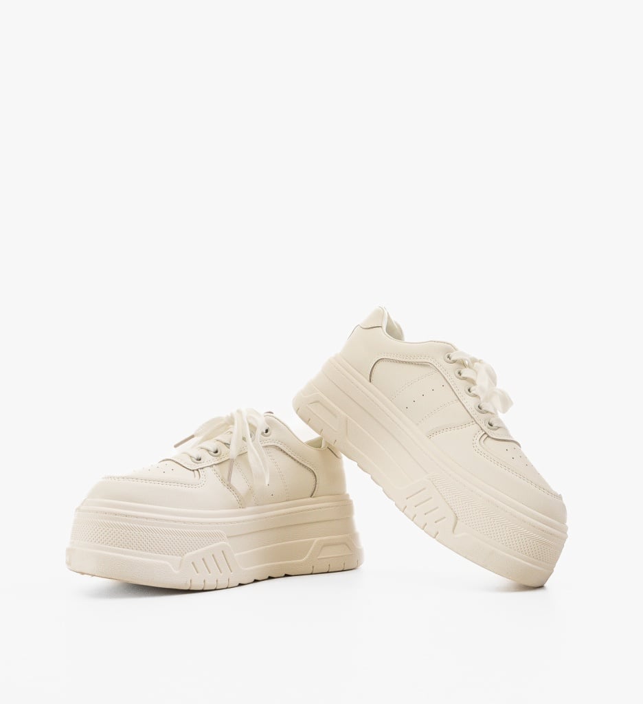 Sneakers dama Nannje Albi - 3 | YEO