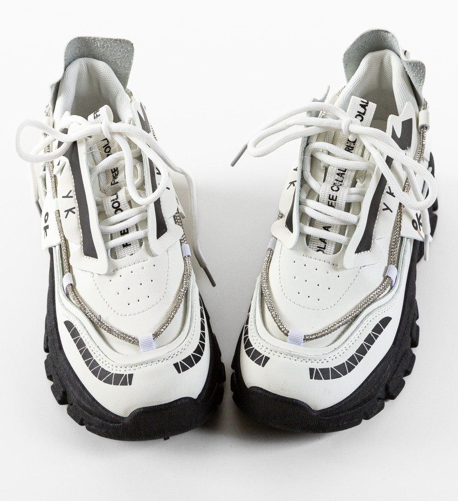 Poze Sneakers dama Reecola Albi DePurtat