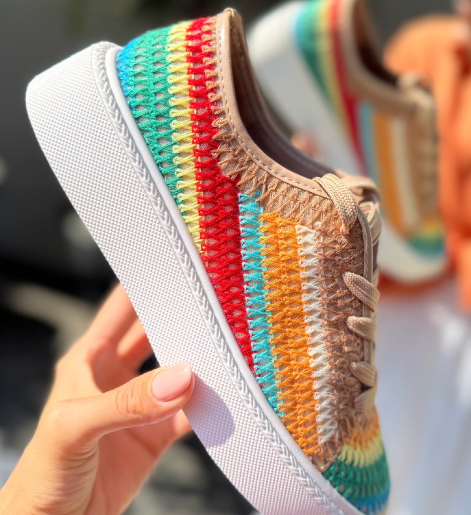 Sneakers dama Reinbou Multicolor