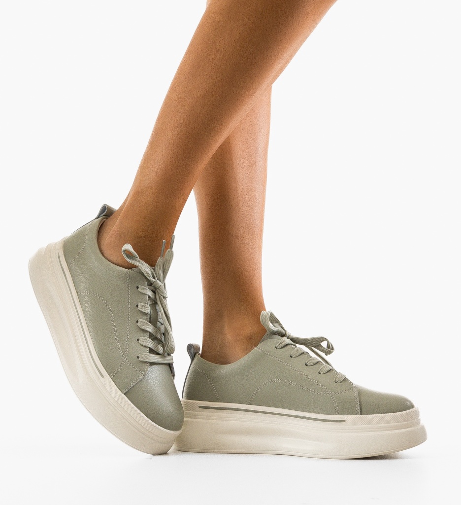 Sneakers dama Rowna Turcoaz - 1 | YEO