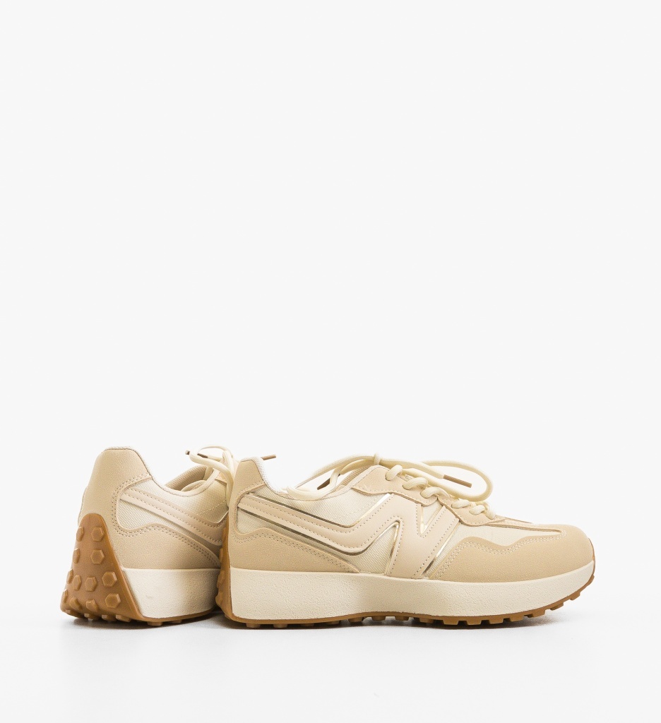 Sneakers dama Sharad Bej - 2 | YEO
