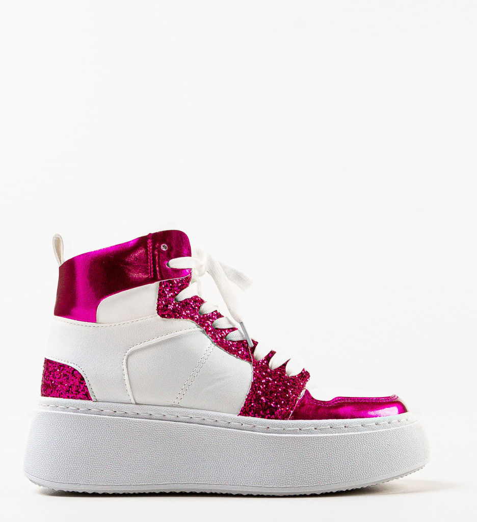 Sneakers dama Smithy Fuchsia - 2 | YEO