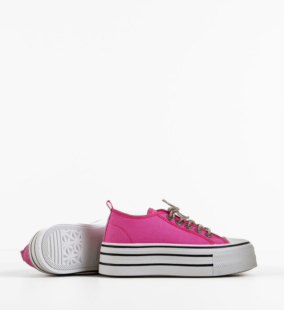 Sneakers dama Steaia Roz - 3 | YEO