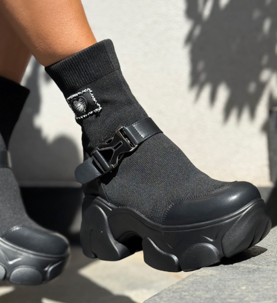 Sneakers dama Tradale Negri - 1 | YEO