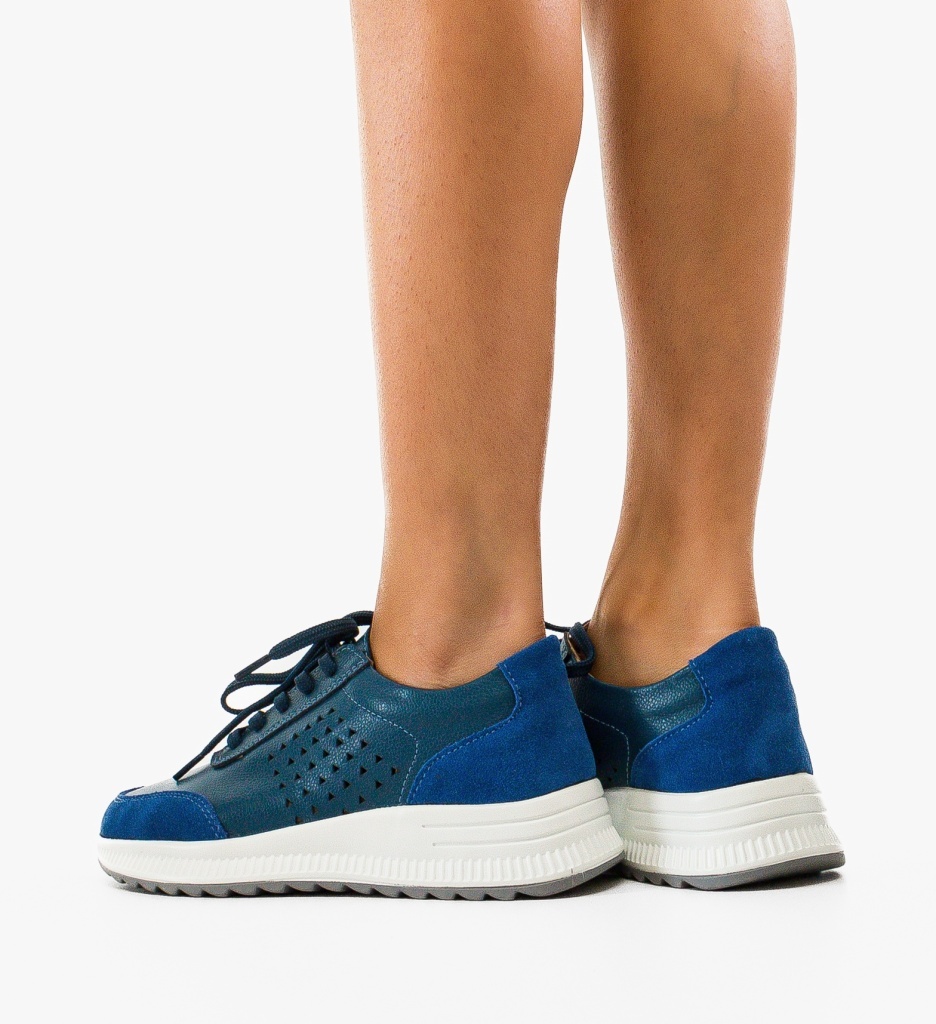 Sneakers dama Trybary Albastri