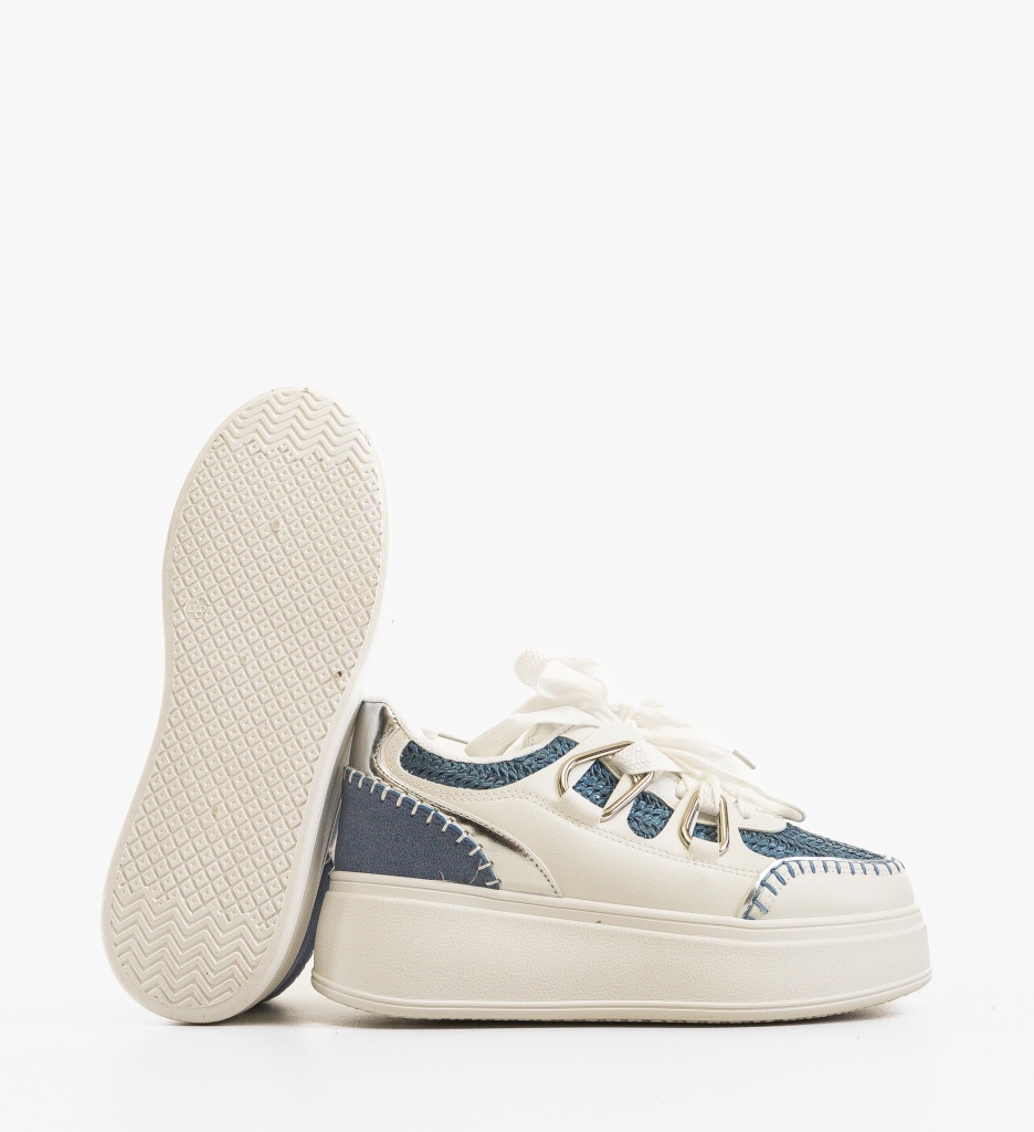 Sneakers dama Verana Albastri - 2 | YEO