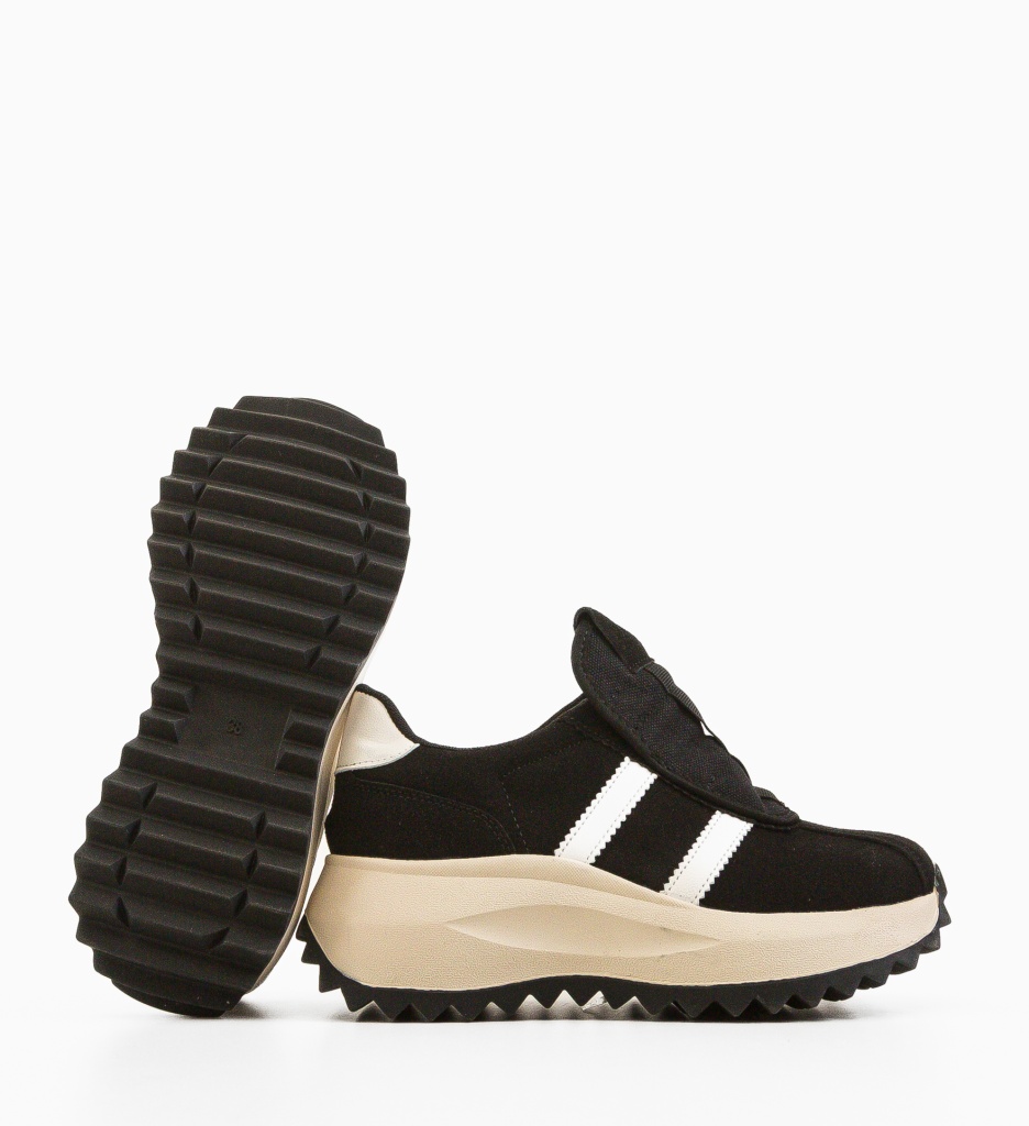 Poze Sneakers dama Yeasy Negri 2 depurtat.ro 