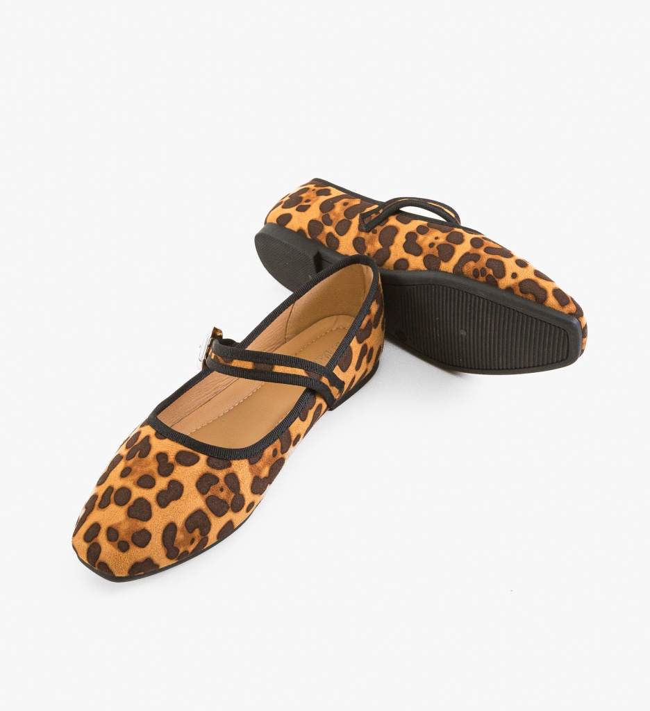 Balerini dama Bernard Animal Print - 4 | YEO
