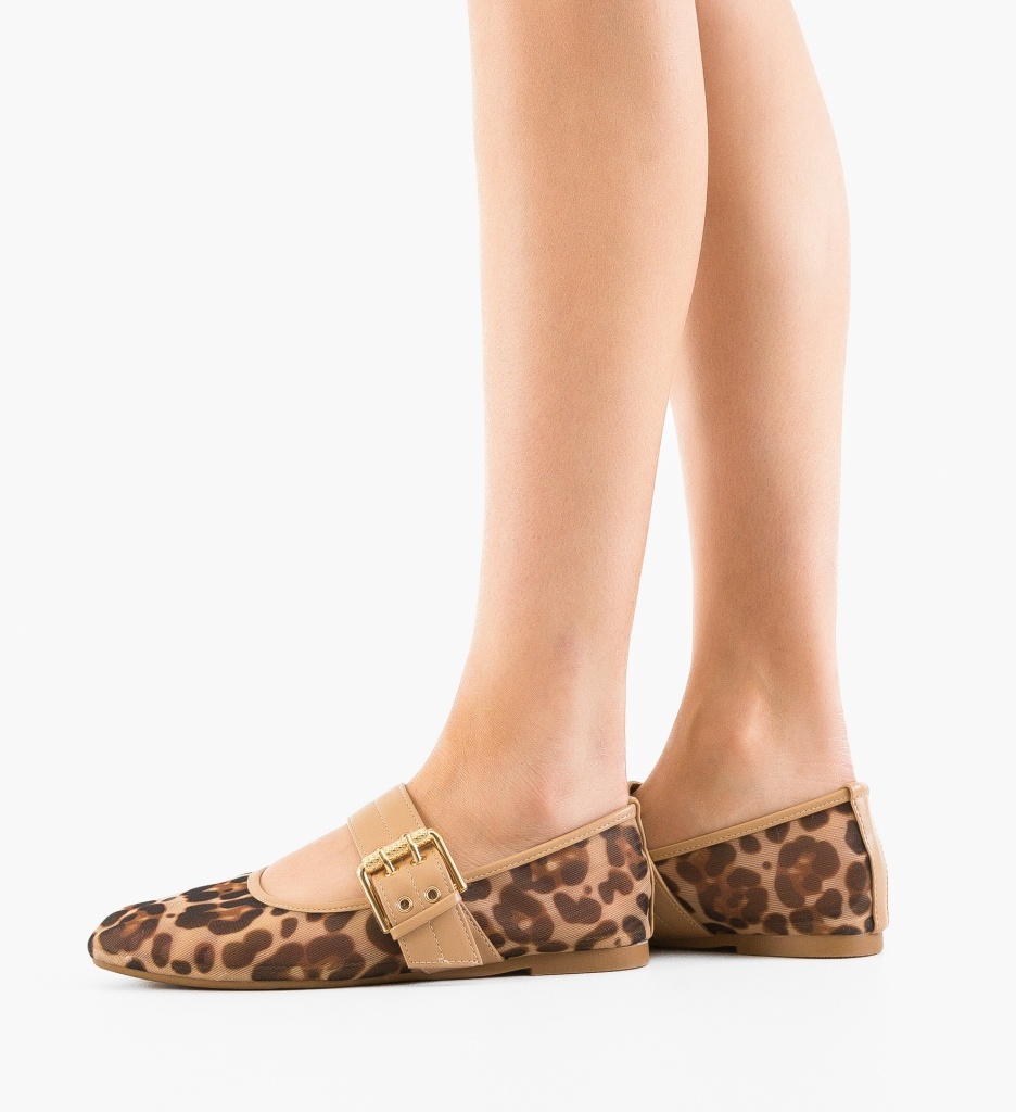 Balerini dama Duffy Bej - 2 | YEO