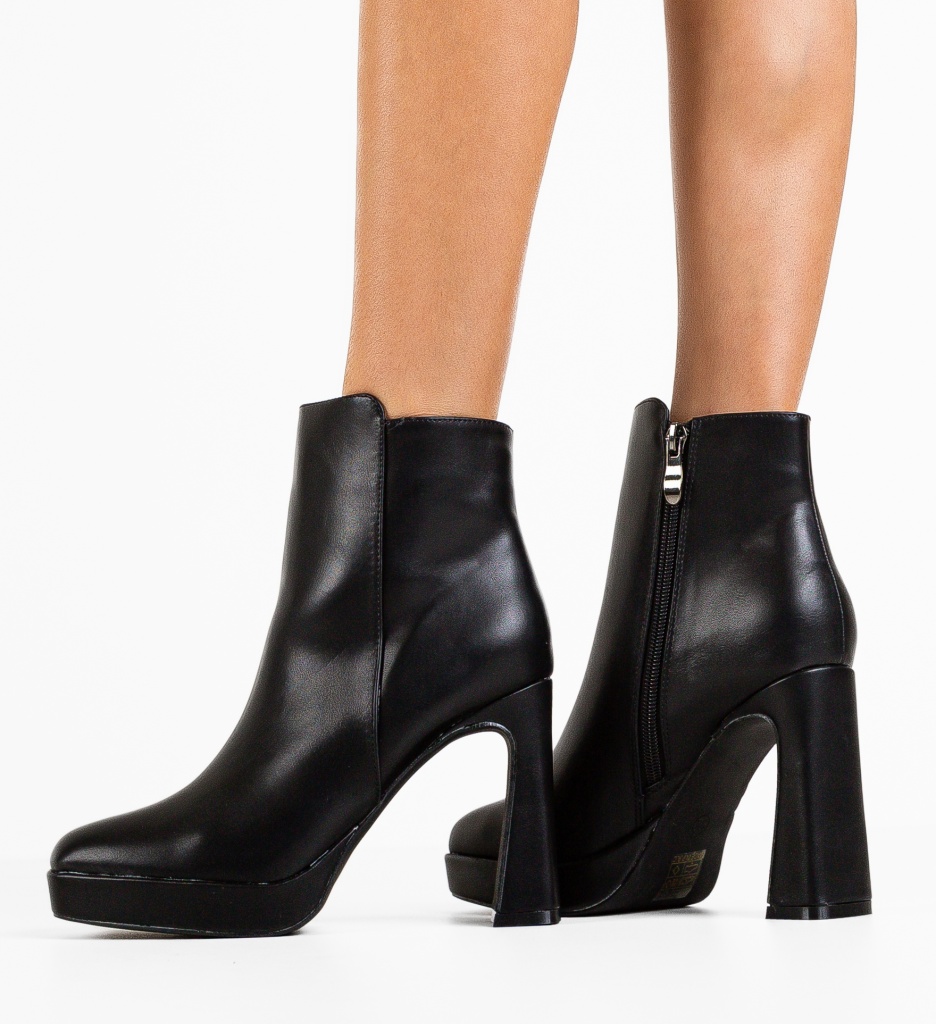 Botine dama Akpofu Negre - 2 | YEO