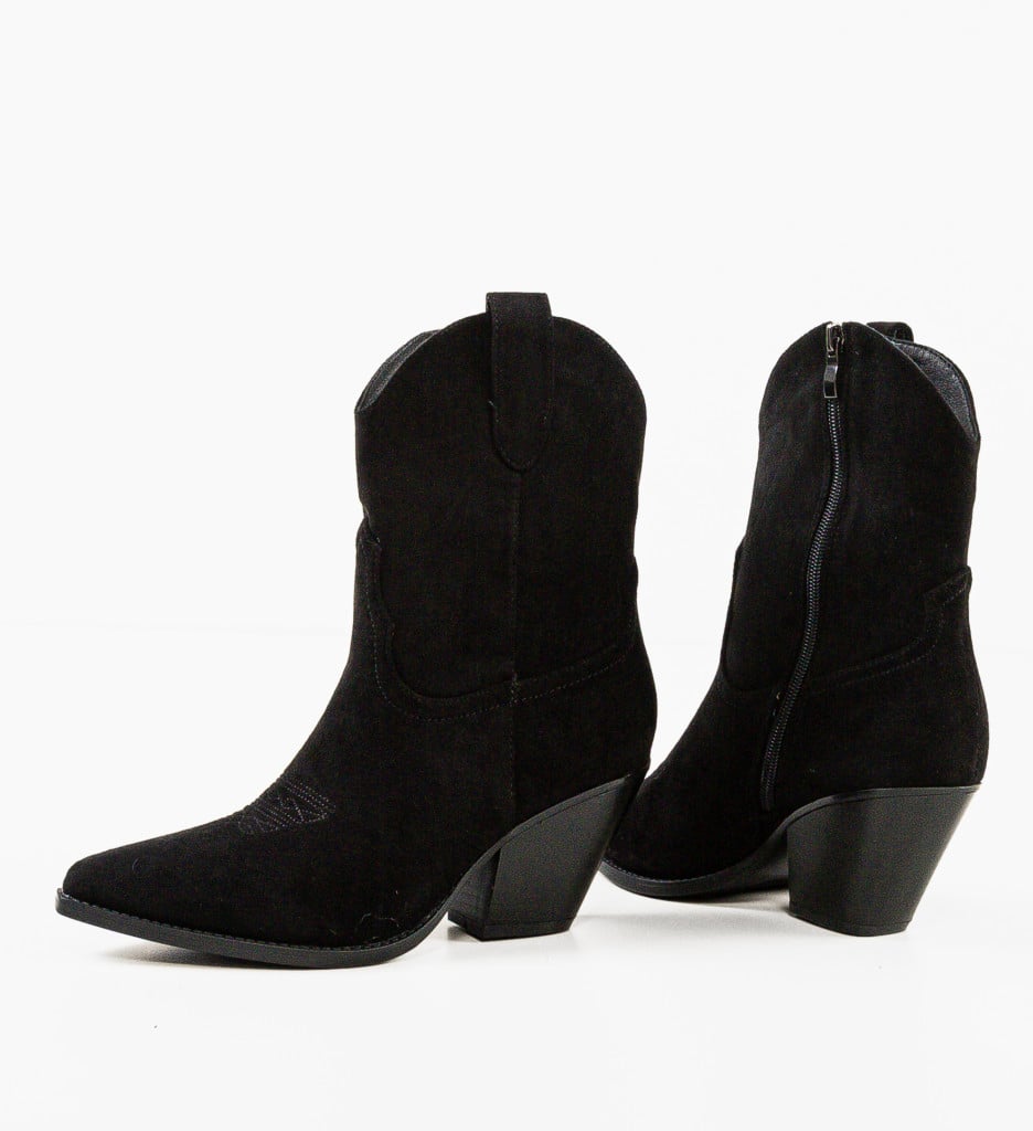 Botine dama Artego Negre - 4 | YEO