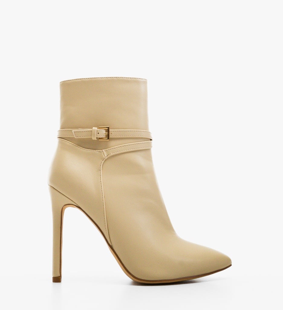 Botine dama Barbara Bej - 5 | YEO