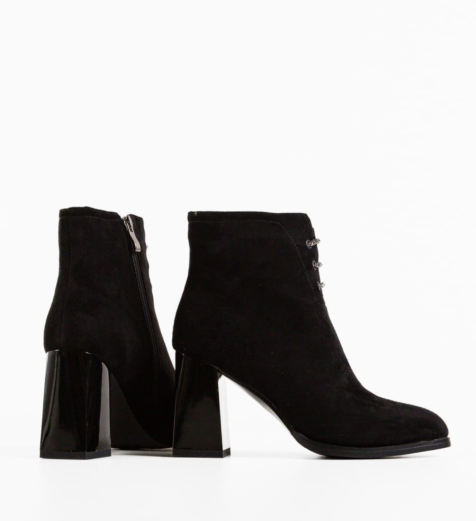 Botine dama Bone Negre - 4 | YEO