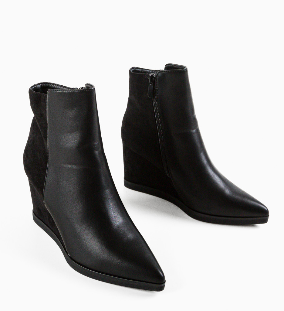 Poze Botine dama Bray Negre depurtat.ro 