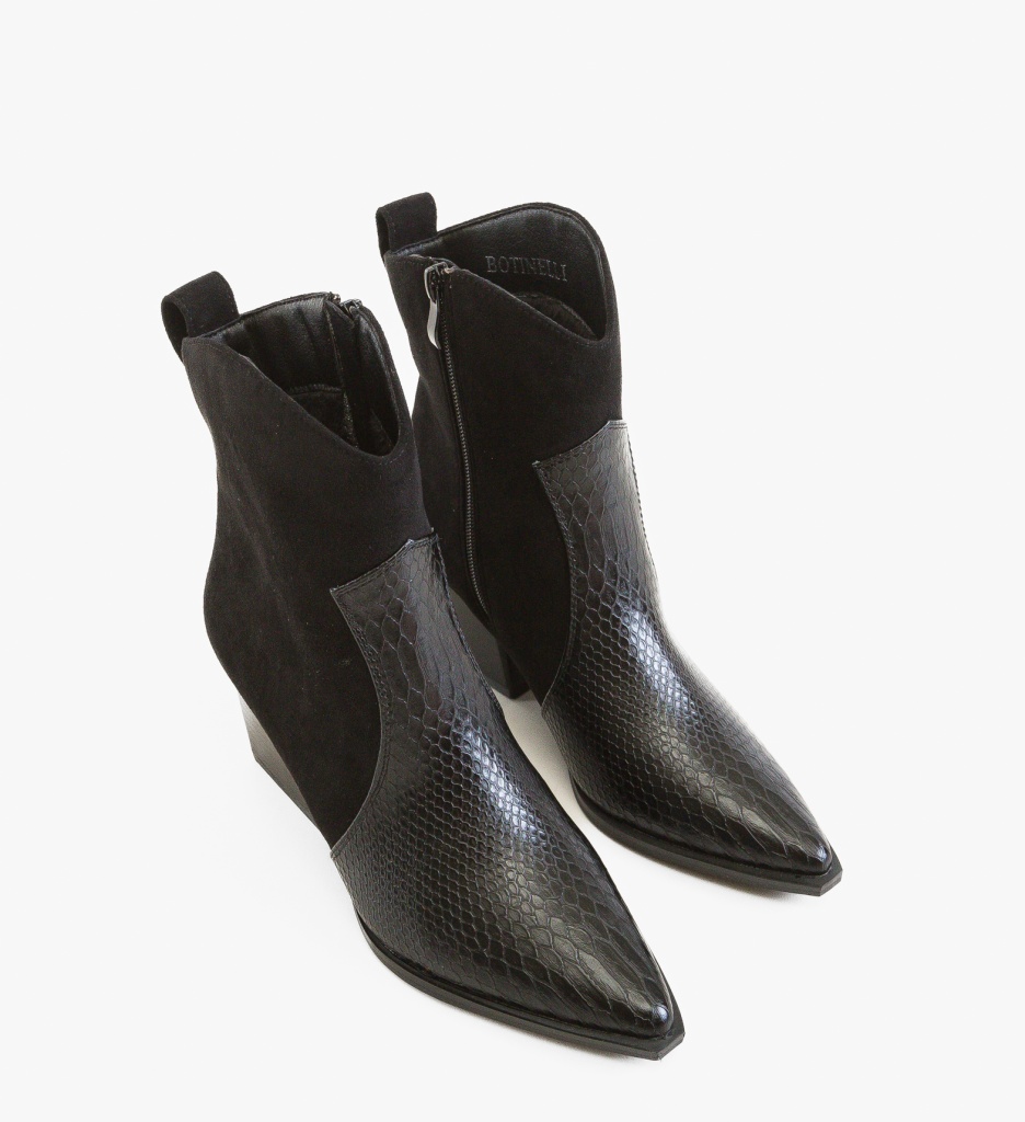 Botine dama Brebly Negre - 1 | YEO