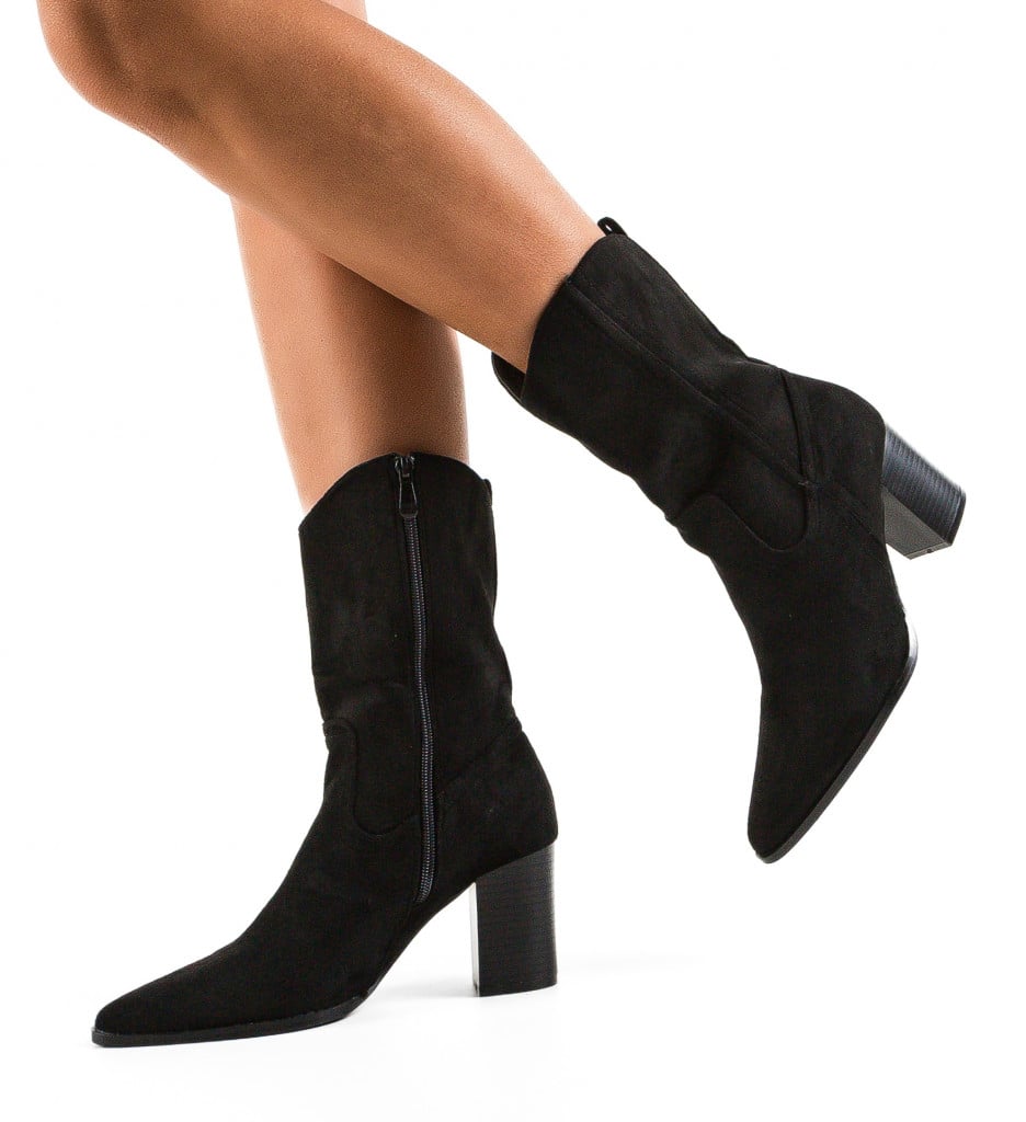 Botine dama Cleme Negre - 3 | YEO