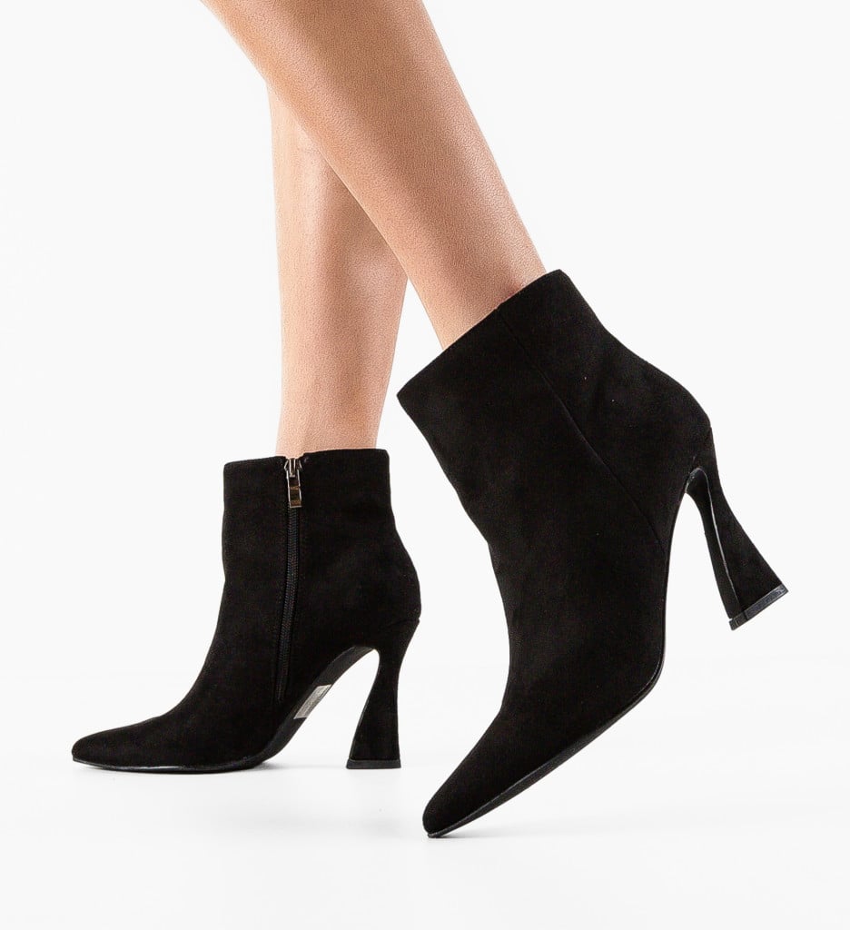 Botine dama Cravia Negre - 2 | YEO