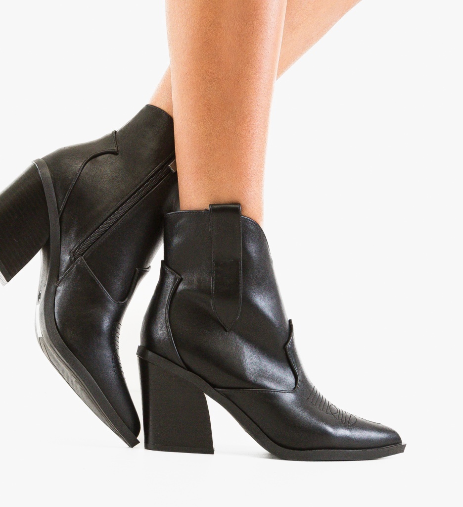 Botine dama Dafyd Negre - 3 | YEO