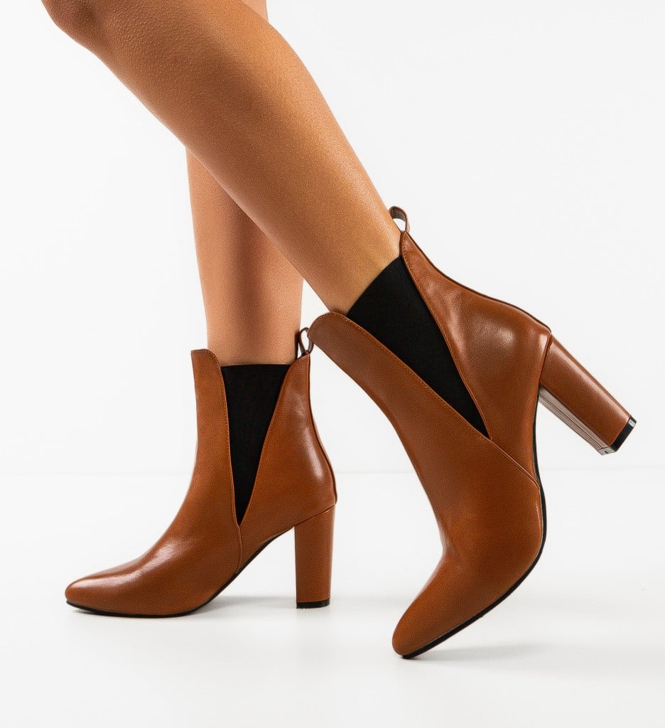 Botine dama Dagor Camel - 1 | YEO