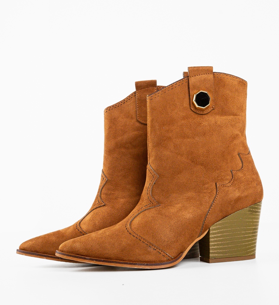 Botine dama Dalay Camel 3 - 5 | YEO