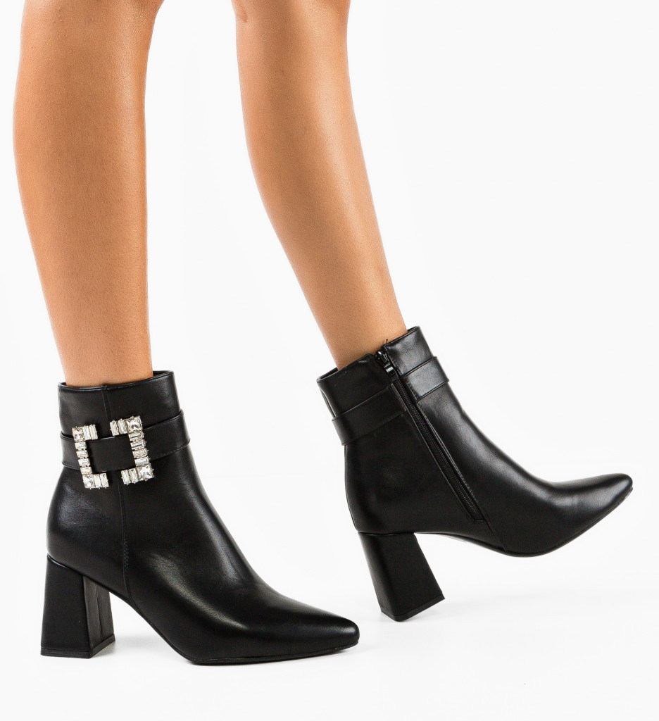 Botine dama Dillon Negre - 2 | YEO