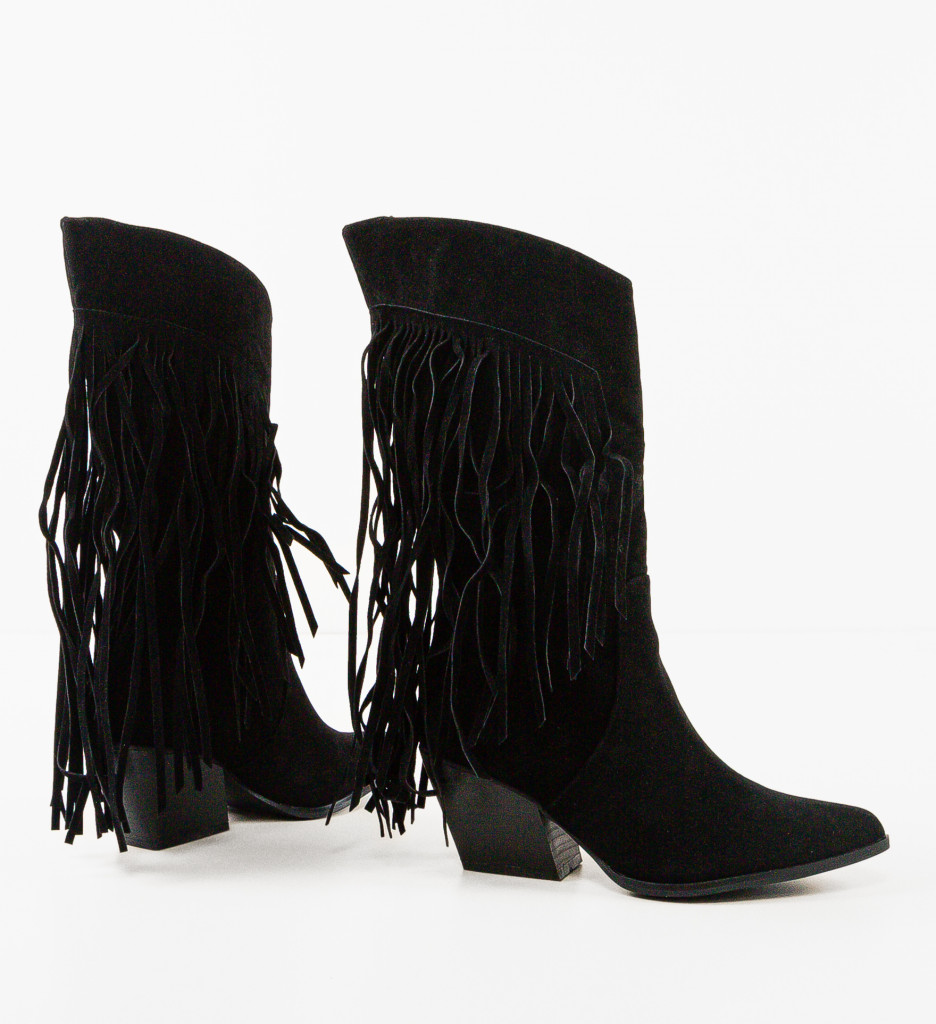 Botine dama Edora Negre - 4 | YEO