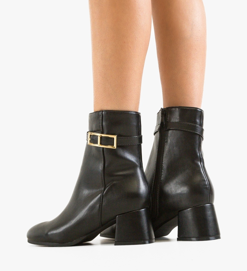Botine dama Elliott Negre - 5 | YEO
